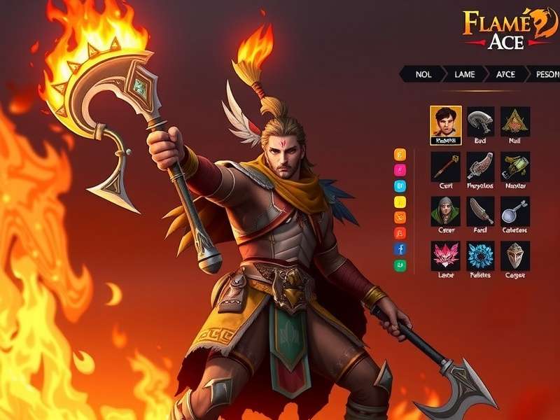 Flame Warrior Ace Indian Festival Event